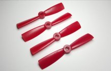 **DAL 4045 Bullnose Set of 4 Red Propellers (CW/CCW)