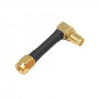 1" (30MM) 90 DEGREE SMA FEMALE TO FEMALE CABLE EXTENSION