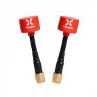 Foxeer Lollipop 4 5.8Ghz 2.6dBi High Gain Antennas SMA RHCP (2pcs) - PA1469 - Red