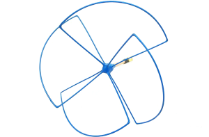 (image for) 1.2/1.3GHz Skew-Planar Wheel 1.2-1.3 GHz 90 Degree SMA Antenna - SKPL-1280