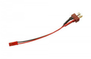 Deans Male T-Plug to Female JST Adapter Wire