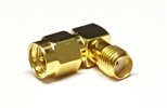 (image for) SMA Male to SMA Female Right Angle 90 Degree Adapter