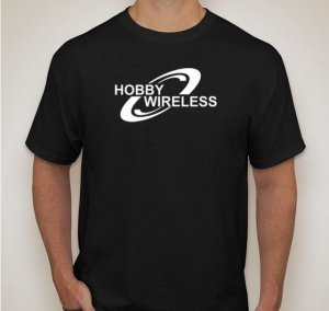 HOBBY WIRELESS T SHIRT (MEDIUM) - FREE WITH ORDERS OF $150.00 OR MORE