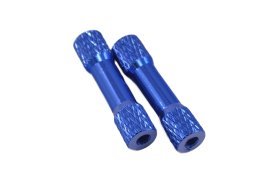 (image for) Blue M3x25mm Round Spacer Standoffs (Set of 2)