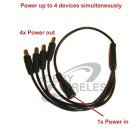 (image for) 4 in 1 Power Cable Splitter (4x Outputs)