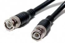 *RG59 Coaxial Cable 1.25FT/38.1CM (BNC-BNC MALE)