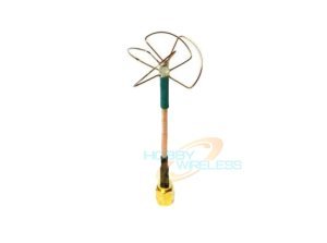 (image for) 5.8 GHz 4 Lobe Cloverleaf Whip Antenna (RPSMA)