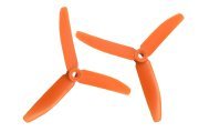 HQ PROP 3-BLADE/TRIBLADE 5X4X3 PROPELLER 2CCW (ORANGE) (image for) HQ PROP 3-BLADE/TRIBLADE 5X4X3 PROPELLER 2CCW (ORANGE)