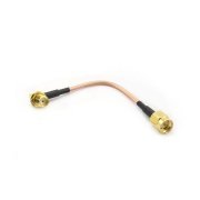 4" SMA to SMA Pigtail Right Angle Extension Cable (image for) 4" SMA to SMA Pigtail Right Angle Extension Cable