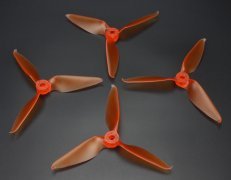 (image for) EMAX AVAN-R TRI-BLADE 5043 PROPELLER 20 PCS (10pcs CW+ 10pcs CCW) Orange (AVAN)