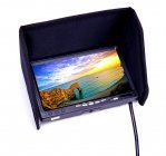 FPV Monitor 7 Inch 1024 x 600 LCD Display with Hood Sunshade