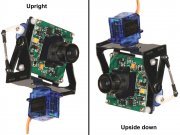 Ultra-Light Pan & Tilt Camera Mount with Micro Ball Bearings