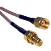 20" (500mm) RP-SMA Extension Cable Male Bulkhead
