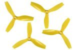 (image for) HQ PROP TRI-BLADE DPS 5x4x3 Yellow (2CW+2CCW)