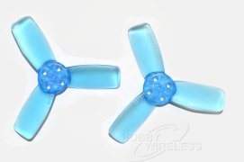 (image for) T2345 3-BLADE PROPELLERS 10 SETS (CW/CCW) BLUE