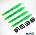 (image for) *Gemfan 5x3 Green 4 Piece Propeller Set (CW)