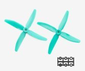 HQ PROP SKITZO EDITION 5X4X4 QUAD-BLADE PROPELLER 2CW (BLUE) (image for) HQ PROP SKITZO EDITION 5X4X4 QUAD-BLADE PROPELLER 2CW (BLUE)