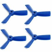 (image for) DA 3045 Tri Blade Bull Nose Set of 4 (2CW + 2CCW) (Blue T3045 BN)