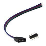 (image for) Esco-Lite 4pin Female connector wire for RGB LED strip