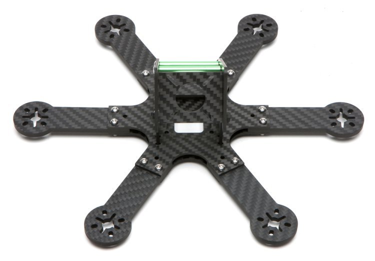 Modal Additional Images for Kriegerpus Mini FPV Hex Carbon Fiber Frame (5" version)