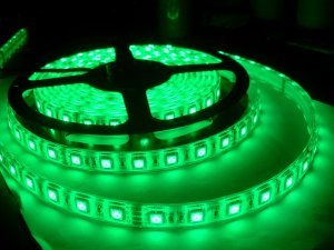 (image for) Super Bright Green LED Strip (3 Ft/1m)