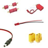 (image for) Leads, Power Plugs, XT, Deans, E