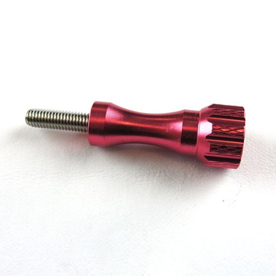 (image for) CNC Alloy Gopro Long Screw (Red)