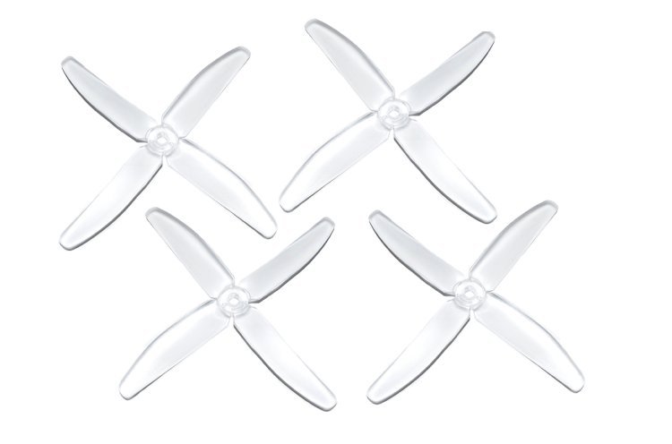 (image for) RaceKraft 5040 4-BLADE/QUAD-BLADE PROPELLER SET (CLEAR)