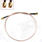 20" (508mm) SMA Male to Male Cable (image for) 20" (508mm) SMA Male to Male Cable
