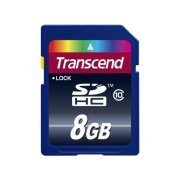 (image for) Transcend SDHC 8GB Class 10 Memory Card